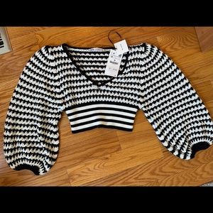 Zara Cropped Sweater